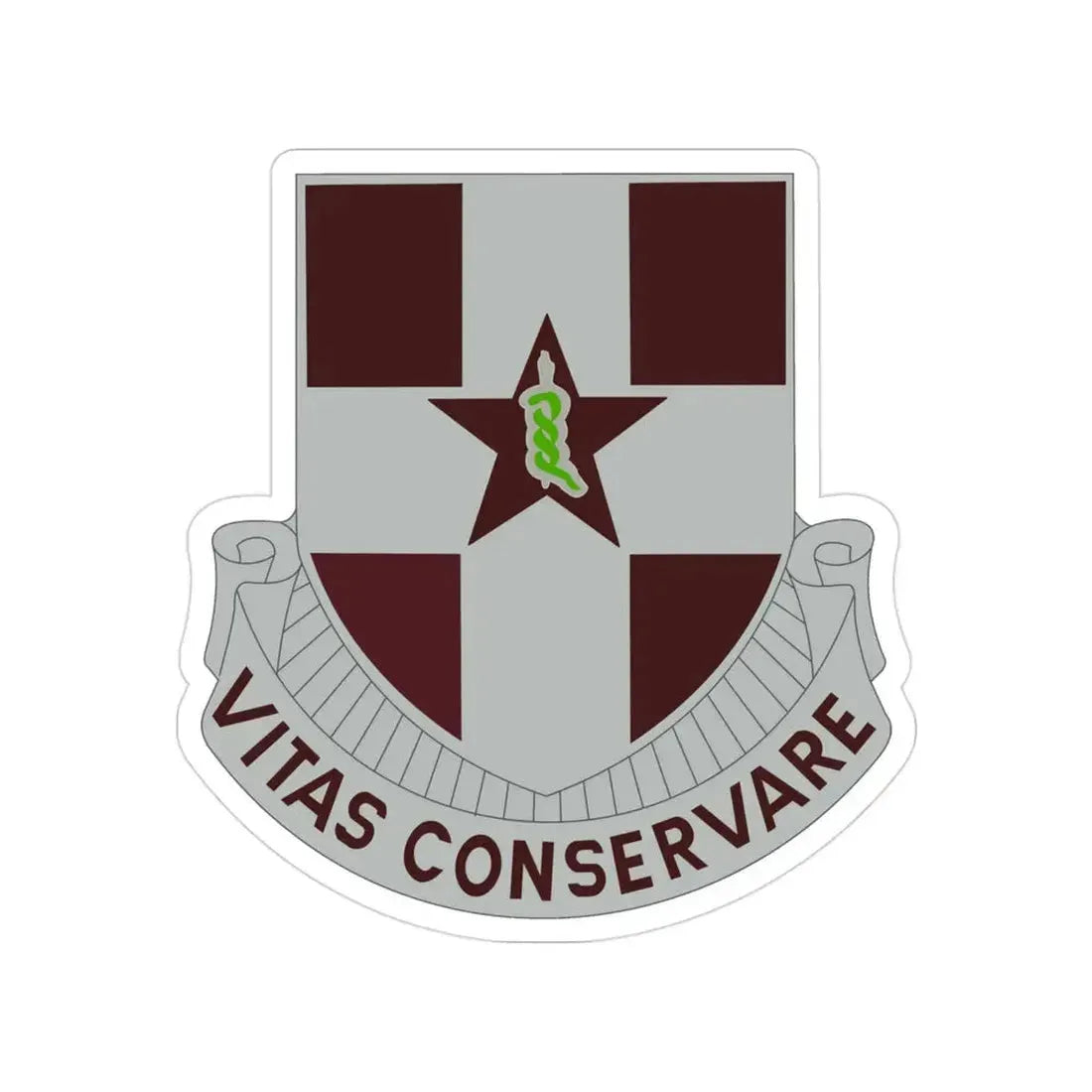 67 Medical Group (U.S. Army) Transparent STICKER Die-Cut Vinyl Decal - The Sticker Space