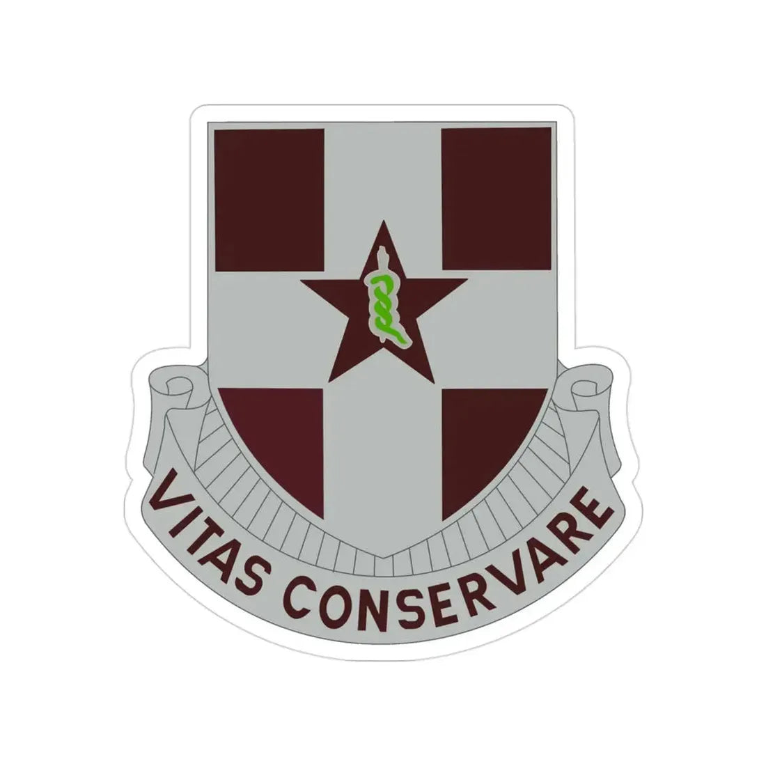 67 Medical Group (U.S. Army) Transparent STICKER Die-Cut Vinyl Decal - The Sticker Space