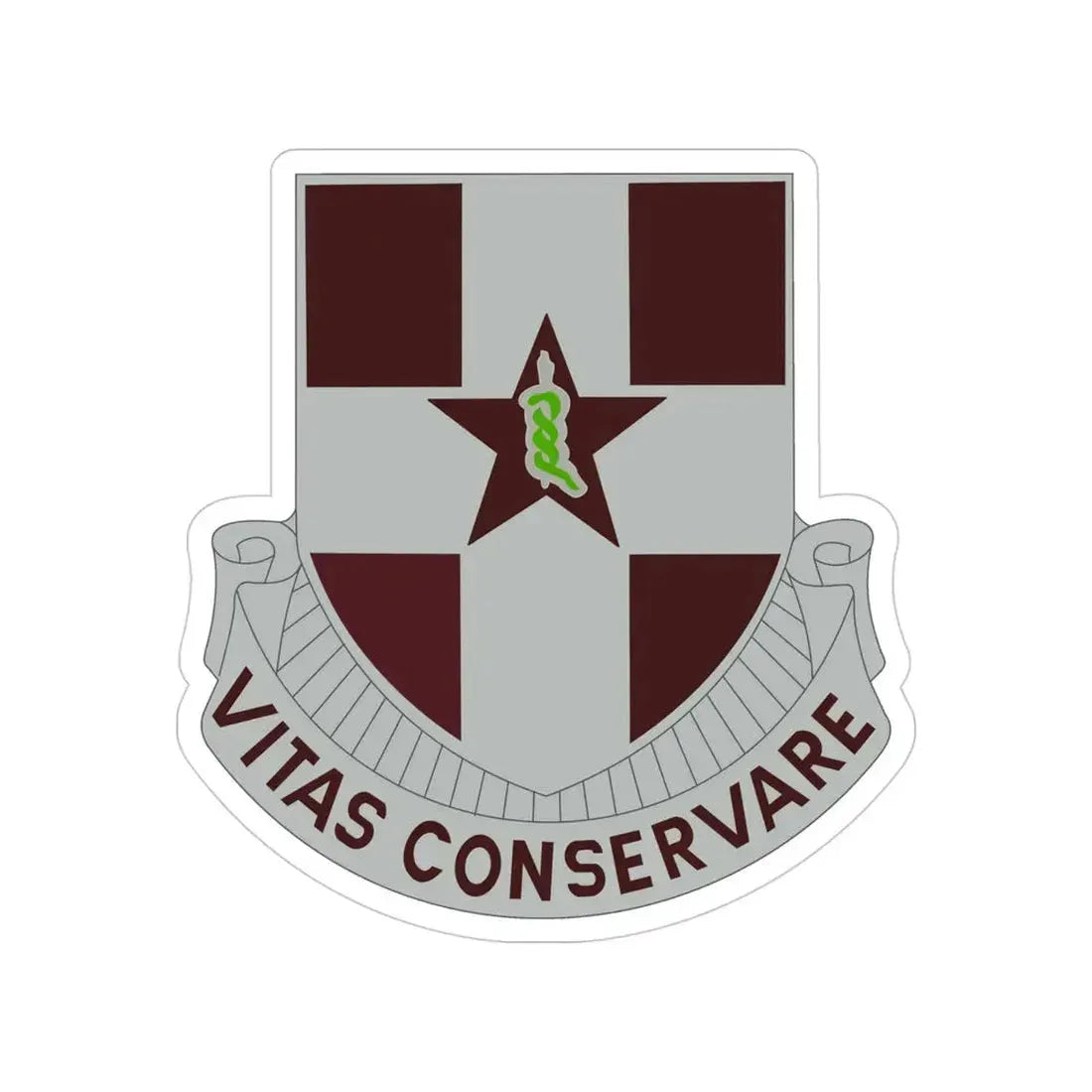 67 Medical Group (U.S. Army) Transparent STICKER Die-Cut Vinyl Decal - The Sticker Space