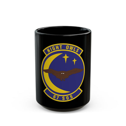 67 Special Operations Squadron AFSOC (U.S. Air Force) Black Coffee Mug-15oz-The Sticker Space