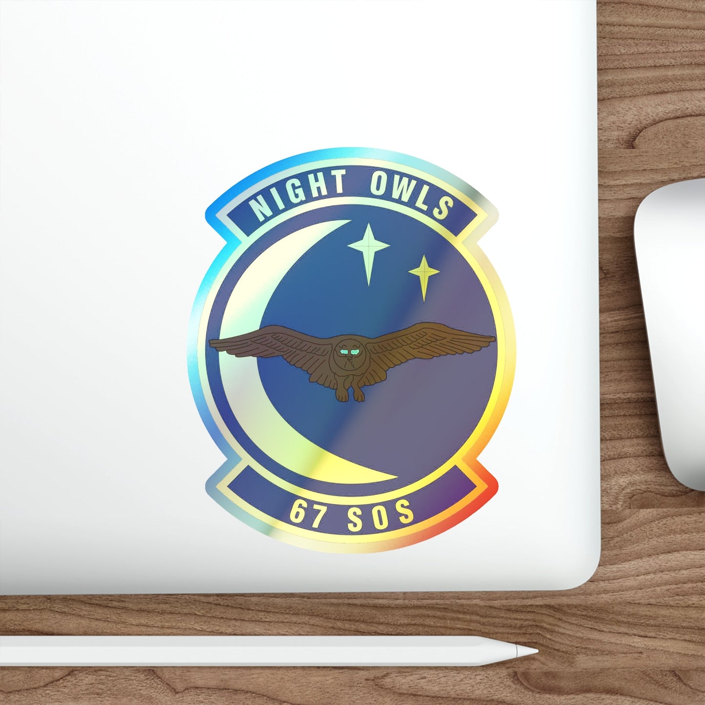 67 Special Operations Squadron AFSOC (U.S. Air Force) Holographic STICKER Die-Cut Vinyl Decal-The Sticker Space