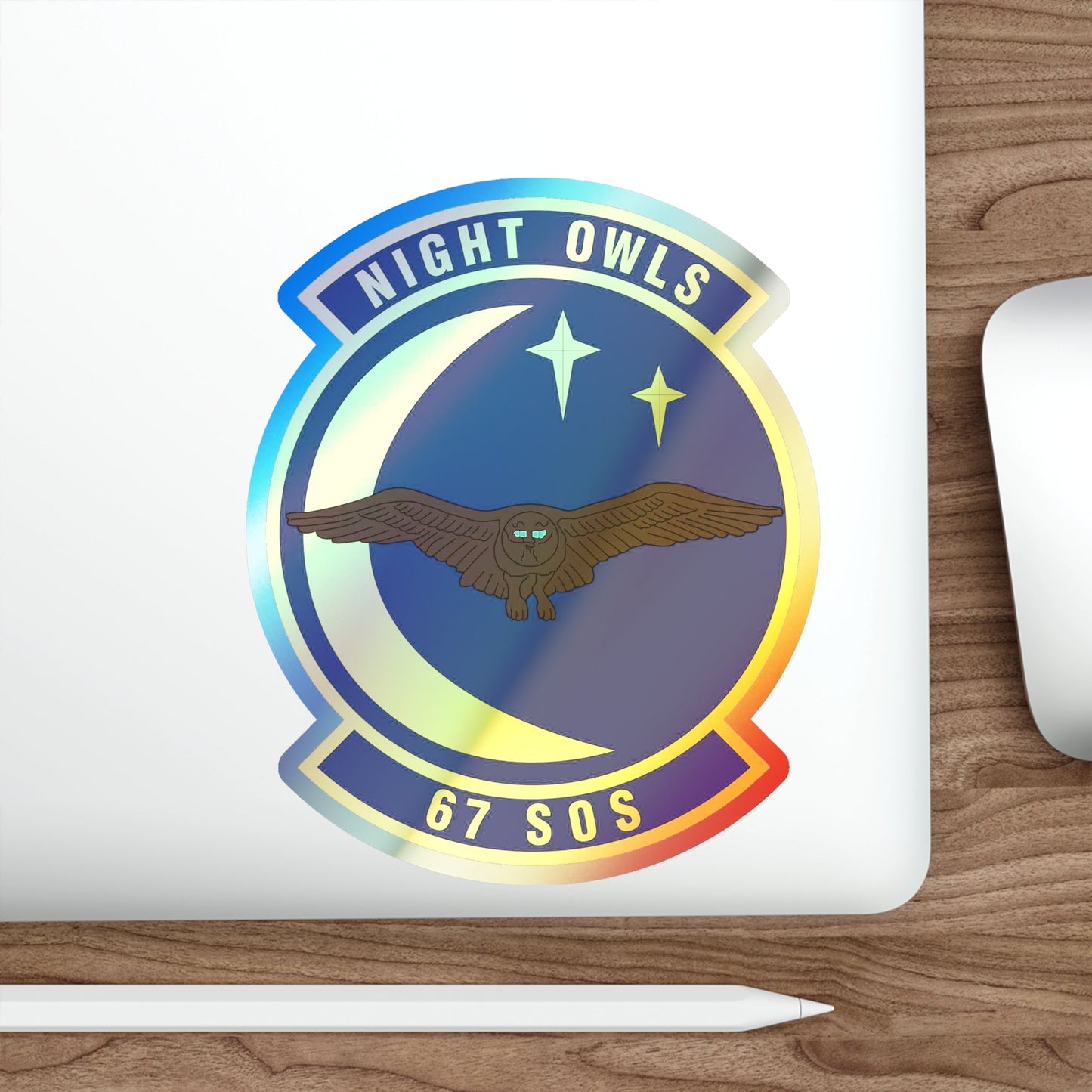 67 Special Operations Squadron AFSOC (U.S. Air Force) Holographic STICKER Die-Cut Vinyl Decal-The Sticker Space