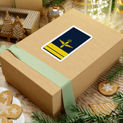 OF 1 Löjtnant FV hylsa (Sweden) (Military Rank) STICKER Vinyl Kiss-Cut Decal