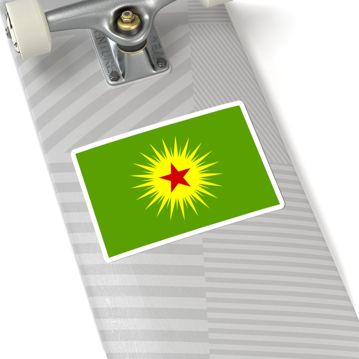 Flag of Koma Civakên Kurdistanê (Iraq) STICKER Vinyl Kiss-Cut Decal