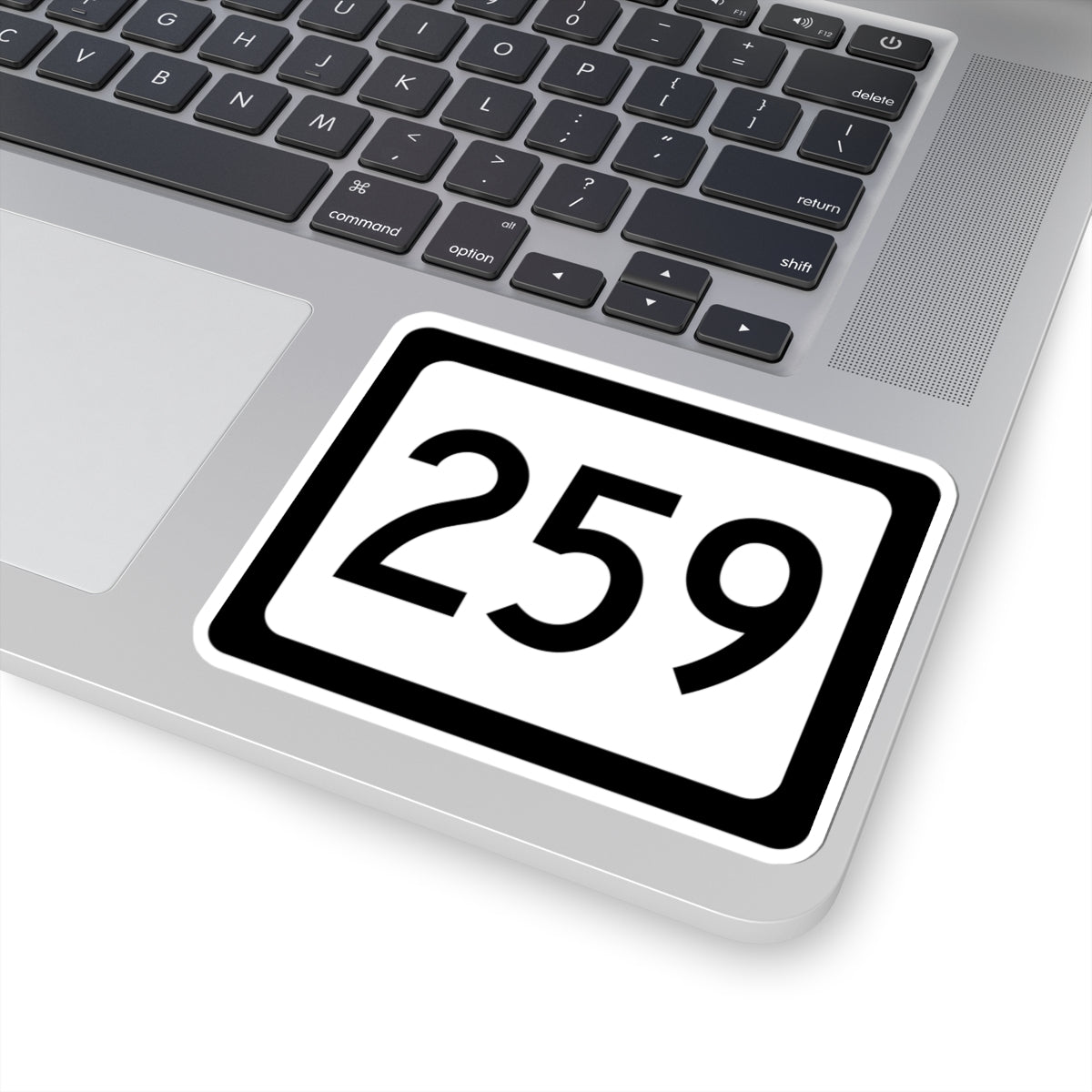 WV-259 (Virginia) (Road Sign) STICKER Vinyl Kiss-Cut Decal