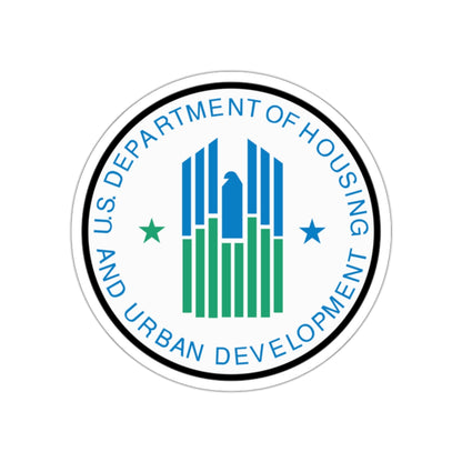 Seal of the United States Department of Housing and Urban Development - STICKER Vinyl Kiss-Cut Decal