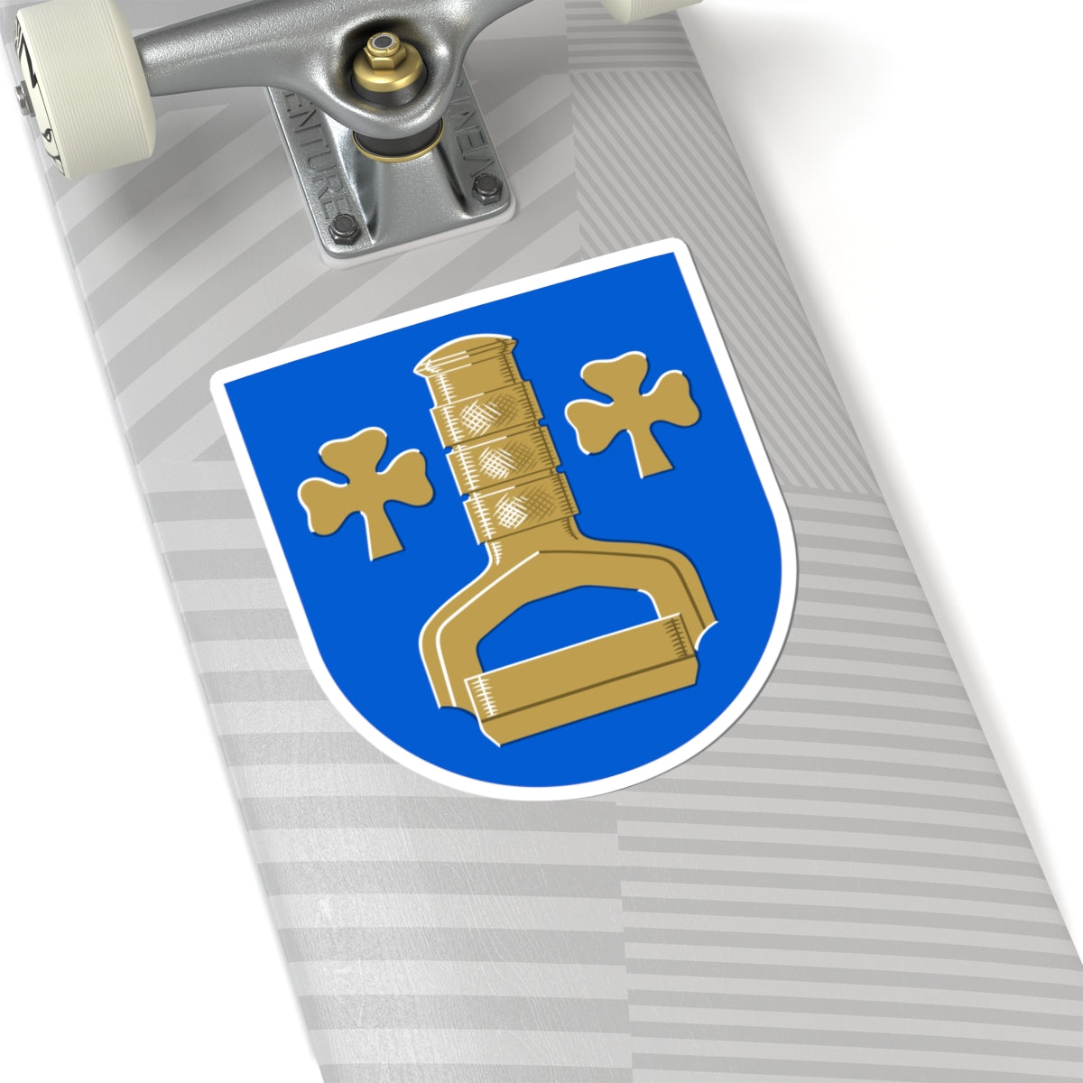 Äetsä.vaakuna (Finland) (Coat of Arms) STICKER Vinyl Kiss-Cut Decal