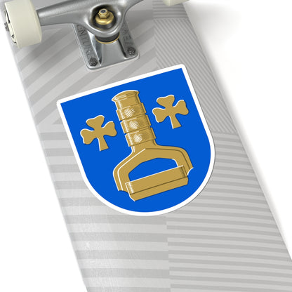 Äetsä.vaakuna (Finland) (Coat of Arms) STICKER Vinyl Kiss-Cut Decal