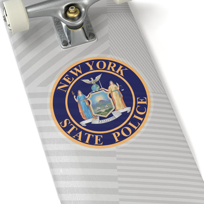 Seal of the New York State Police - STICKER Vinyl Kiss-Cut Decal