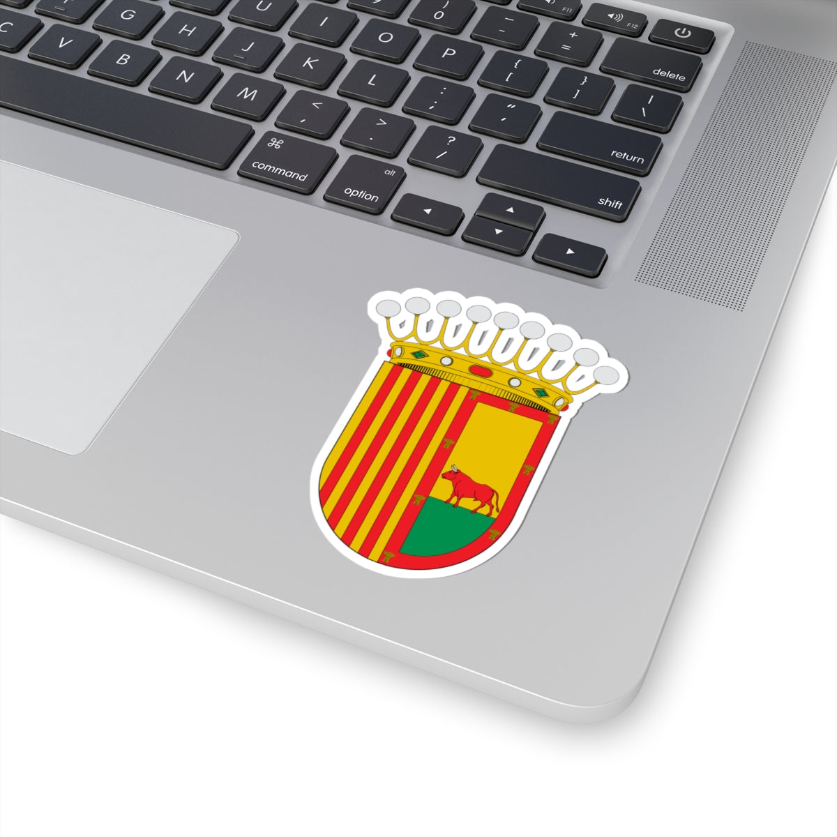Escudo de Atarés (Spain) (Coat of Arms) STICKER Vinyl Kiss-Cut Decal