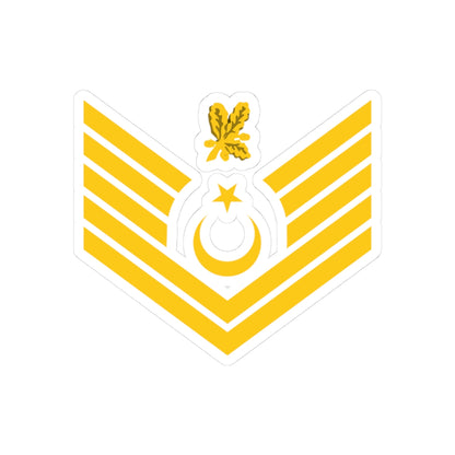 Navy TUR OR 07a (Turkey) (Military Rank) STICKER Vinyl Kiss-Cut Decal
