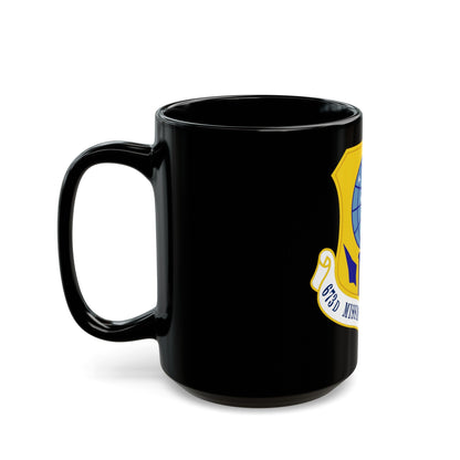 673 Mission Support Group PACAF (U.S. Air Force) Black Coffee Mug-The Sticker Space