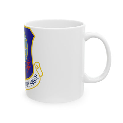 673 Mission Support Group PACAF (U.S. Air Force) White Coffee Mug-The Sticker Space