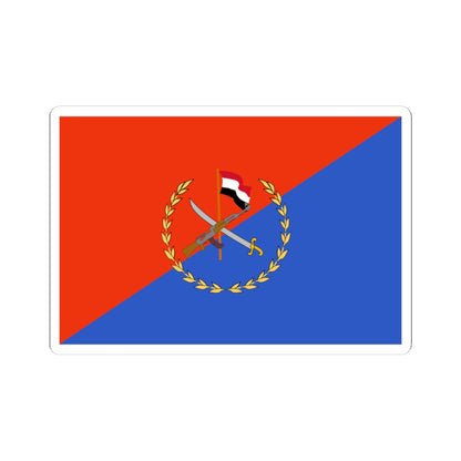 Yemeni Republican Guard Flag (Yemen) STICKER Vinyl Kiss-Cut Decal