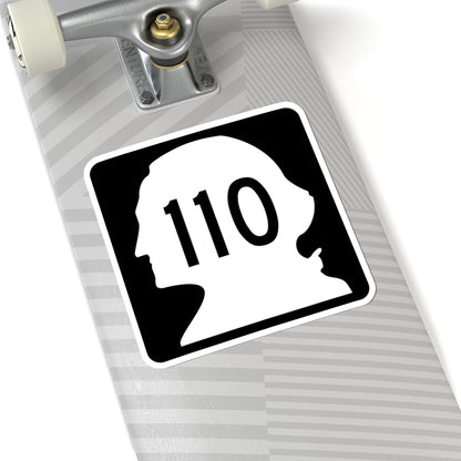 WA-110 (Washington) (Road Sign) STICKER Vinyl Kiss-Cut Decal