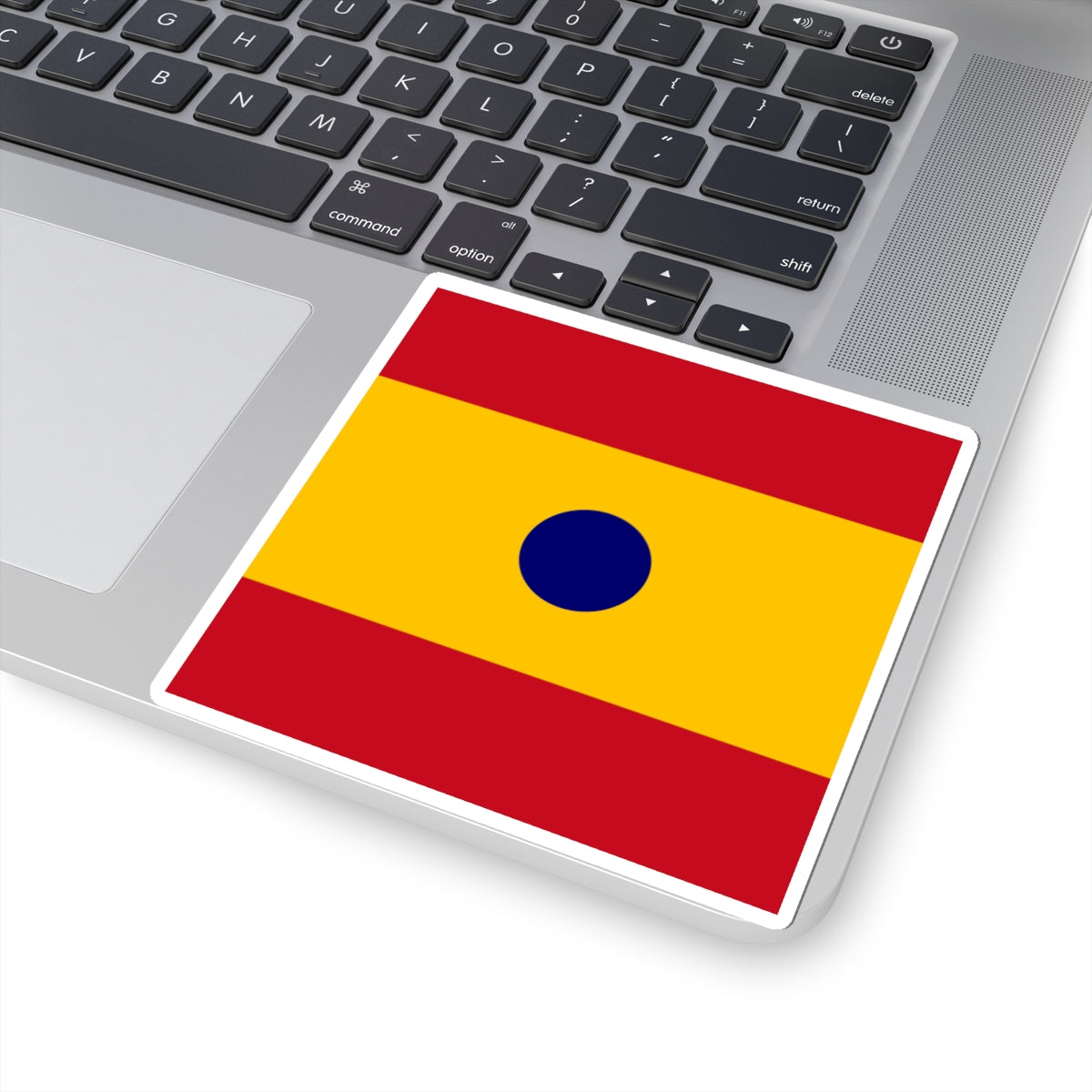 Flag of Rear Admiral Spain (Spain) STICKER Vinyl Kiss-Cut Decal
