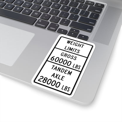 Texas MUTCD R12-4cT template (Texas) (Road Sign) STICKER Vinyl Kiss-Cut Decal