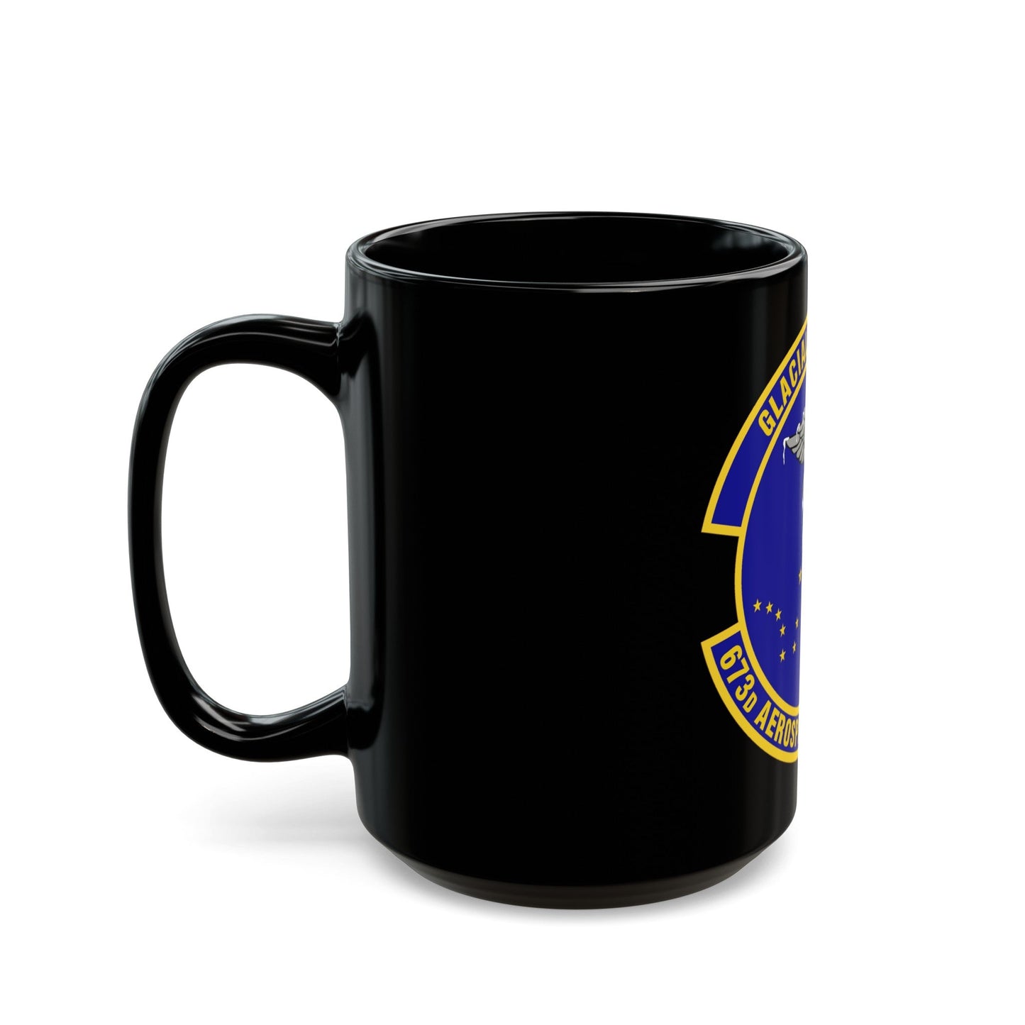 673d Aerospace Medicine Squadron (U.S. Air Force) Black Coffee Mug-The Sticker Space