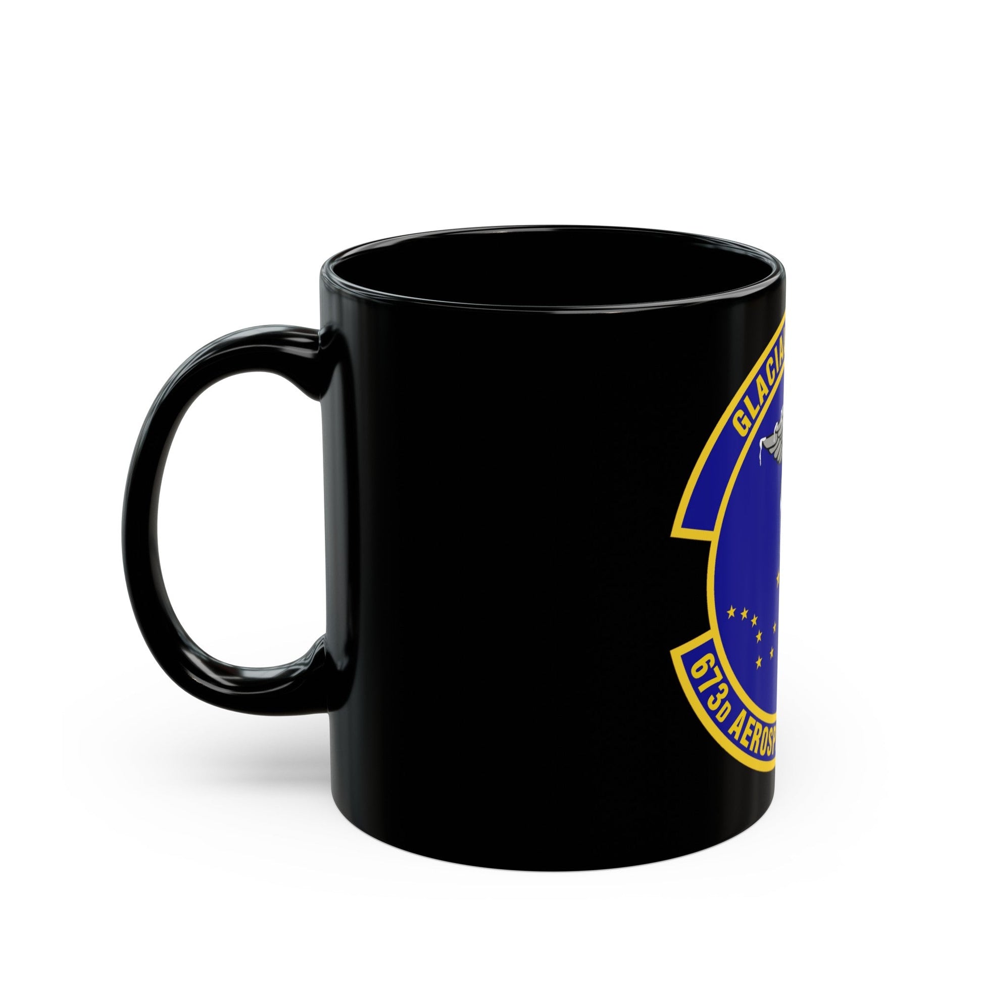 673d Aerospace Medicine Squadron (U.S. Air Force) Black Coffee Mug-The Sticker Space