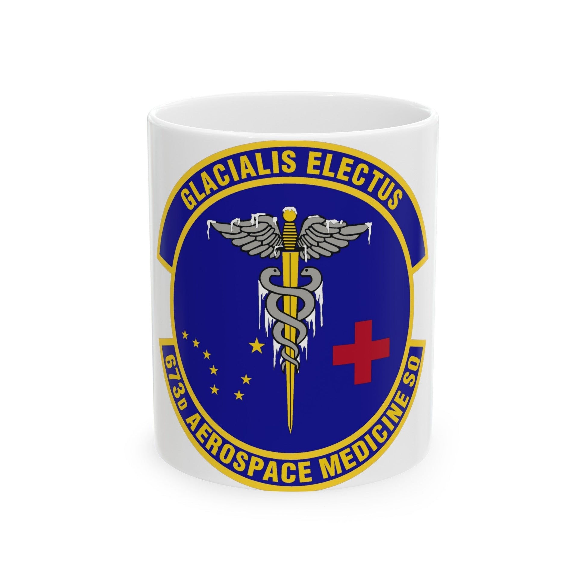 673d Aerospace Medicine Squadron (U.S. Air Force) White Coffee Mug-11oz-The Sticker Space