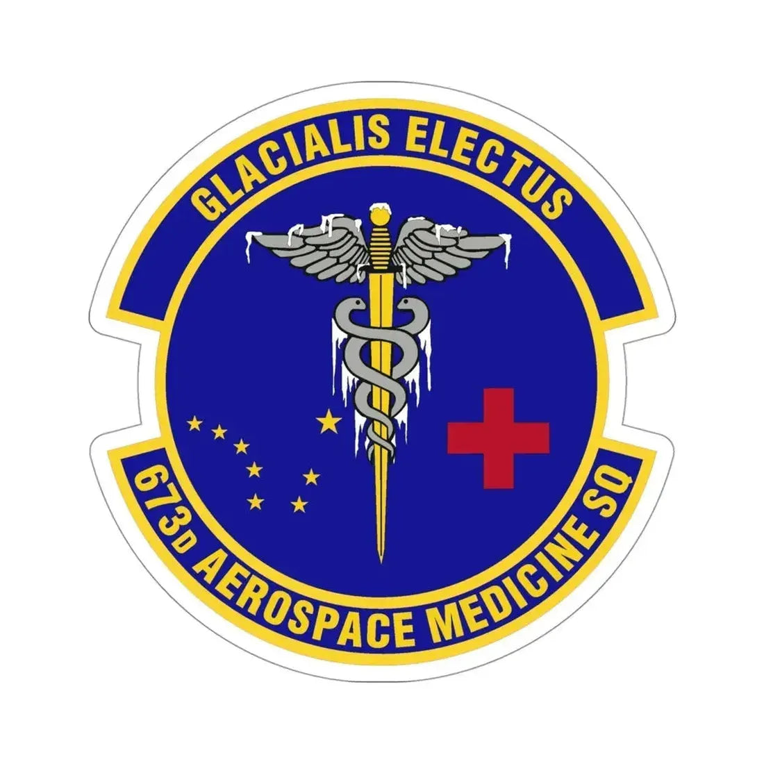 673d Aerospace Medicine Squadron (U.S. Air Force) STICKER Vinyl Die-Cut Decal - The Sticker Space