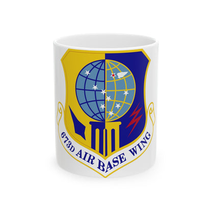 673d Air Base Wing (U.S. Air Force) White Coffee Mug-11oz-The Sticker Space