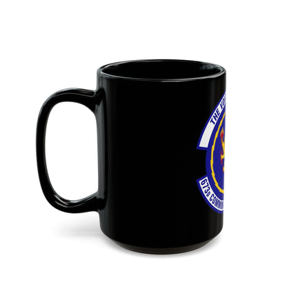 673d Communications Squadron (U.S. Air Force) Black Coffee Mug-The Sticker Space