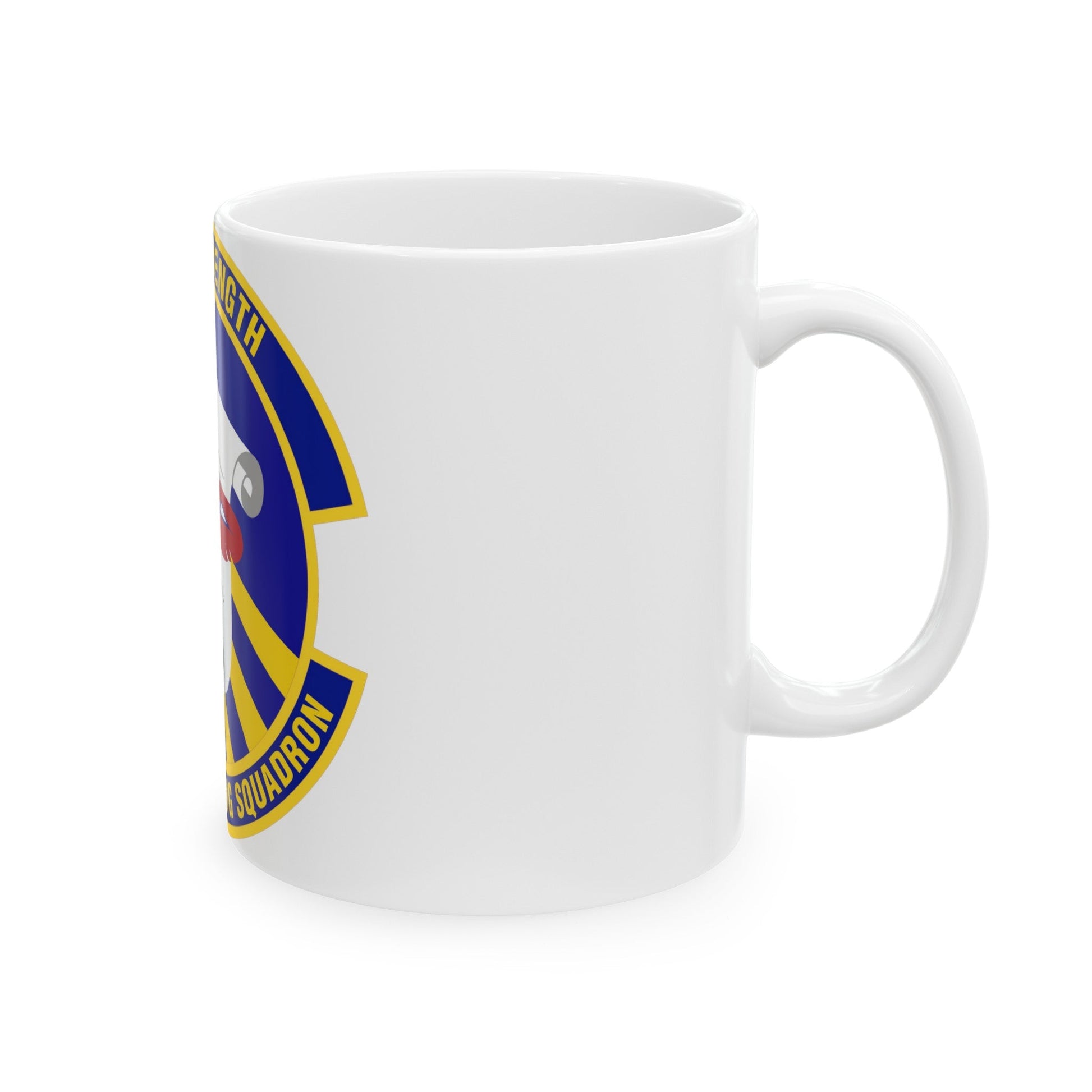 673d Contracting Squadron (U.S. Air Force) White Coffee Mug-The Sticker Space