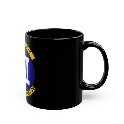 673d Force Support Squadron (U.S. Air Force) Black Coffee Mug-The Sticker Space