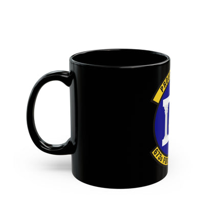 673d Force Support Squadron (U.S. Air Force) Black Coffee Mug-The Sticker Space