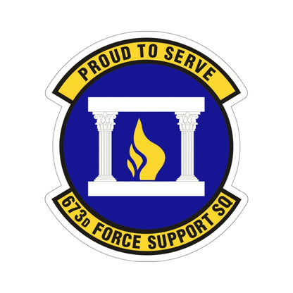 673d Force Support Squadron (U.S. Air Force) STICKER Vinyl Die-Cut Decal-4 Inch-The Sticker Space