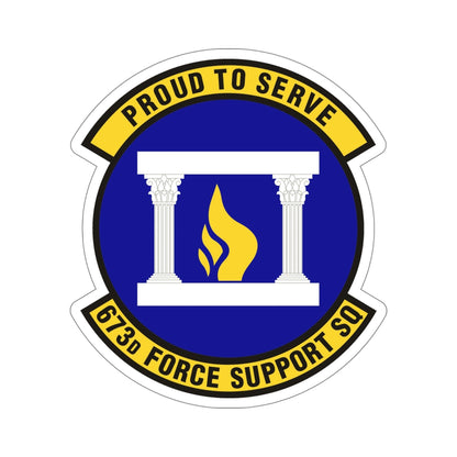 673d Force Support Squadron (U.S. Air Force) STICKER Vinyl Die-Cut Decal-6 Inch-The Sticker Space