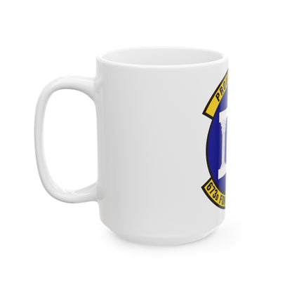 673d Force Support Squadron (U.S. Air Force) White Coffee Mug-The Sticker Space