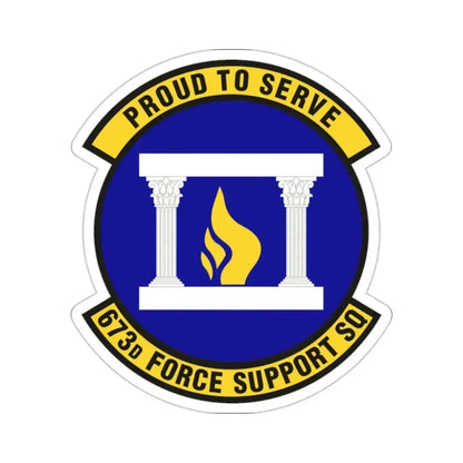673d Force Support Squadron (U.S. Air Force) STICKER Vinyl Die-Cut Decal 2 Inch - The Sticker Space