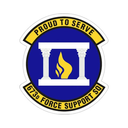 673d Force Support Squadron (U.S. Air Force) STICKER Vinyl Die-Cut Decal - The Sticker Space