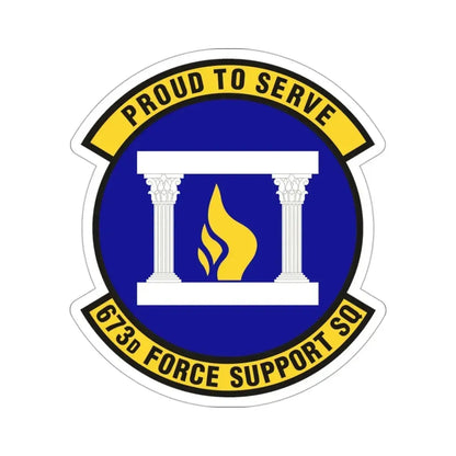 673d Force Support Squadron (U.S. Air Force) STICKER Vinyl Die-Cut Decal - The Sticker Space