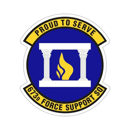 673d Force Support Squadron (U.S. Air Force) STICKER Vinyl Die-Cut Decal - The Sticker Space
