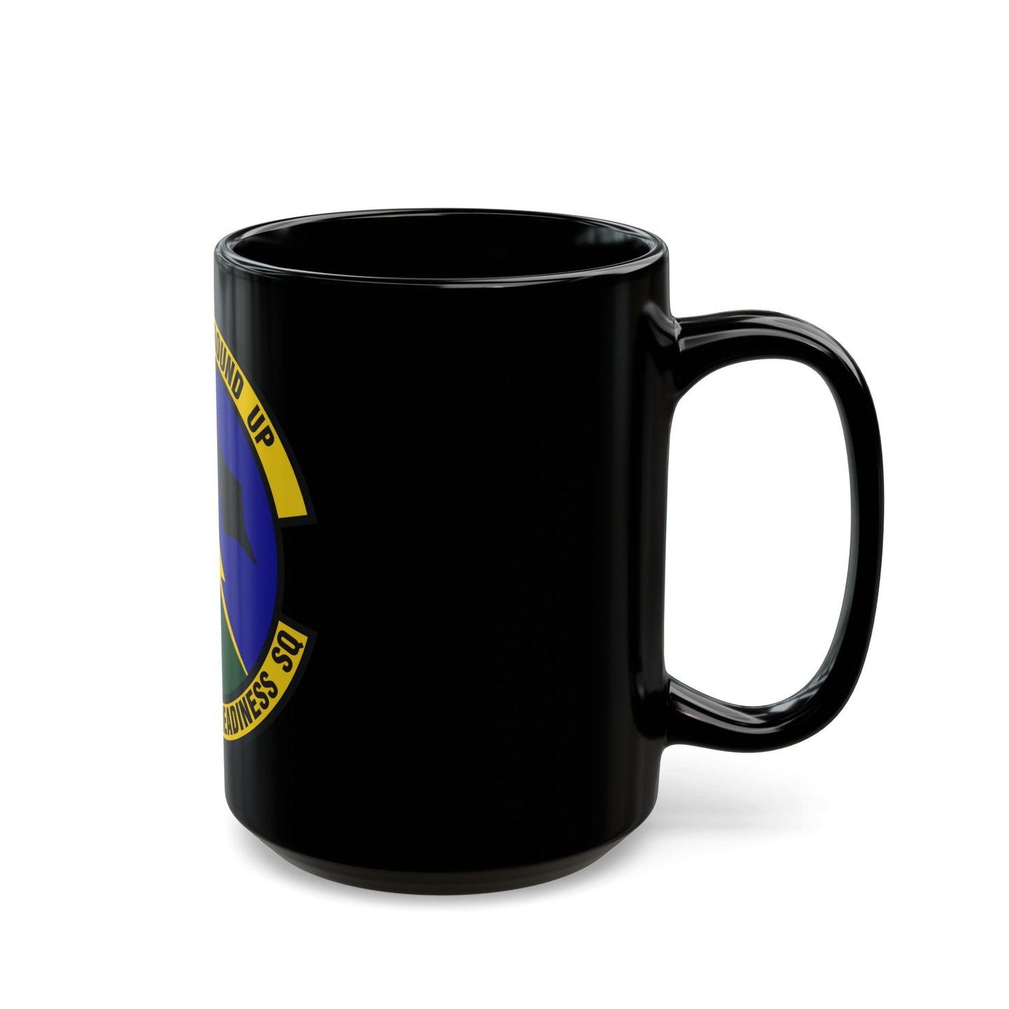 673d Logistics Readiness Squadron (U.S. Air Force) Black Coffee Mug-The Sticker Space