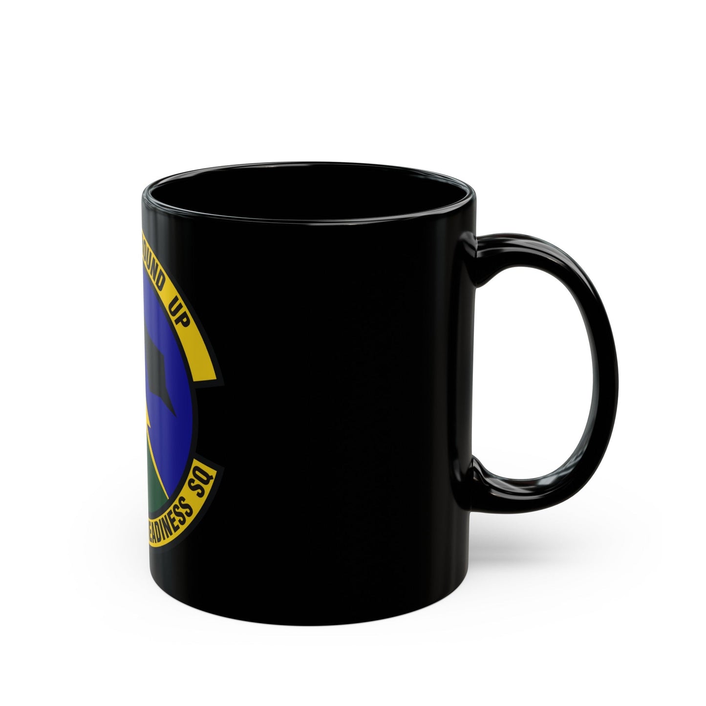 673d Logistics Readiness Squadron (U.S. Air Force) Black Coffee Mug-The Sticker Space