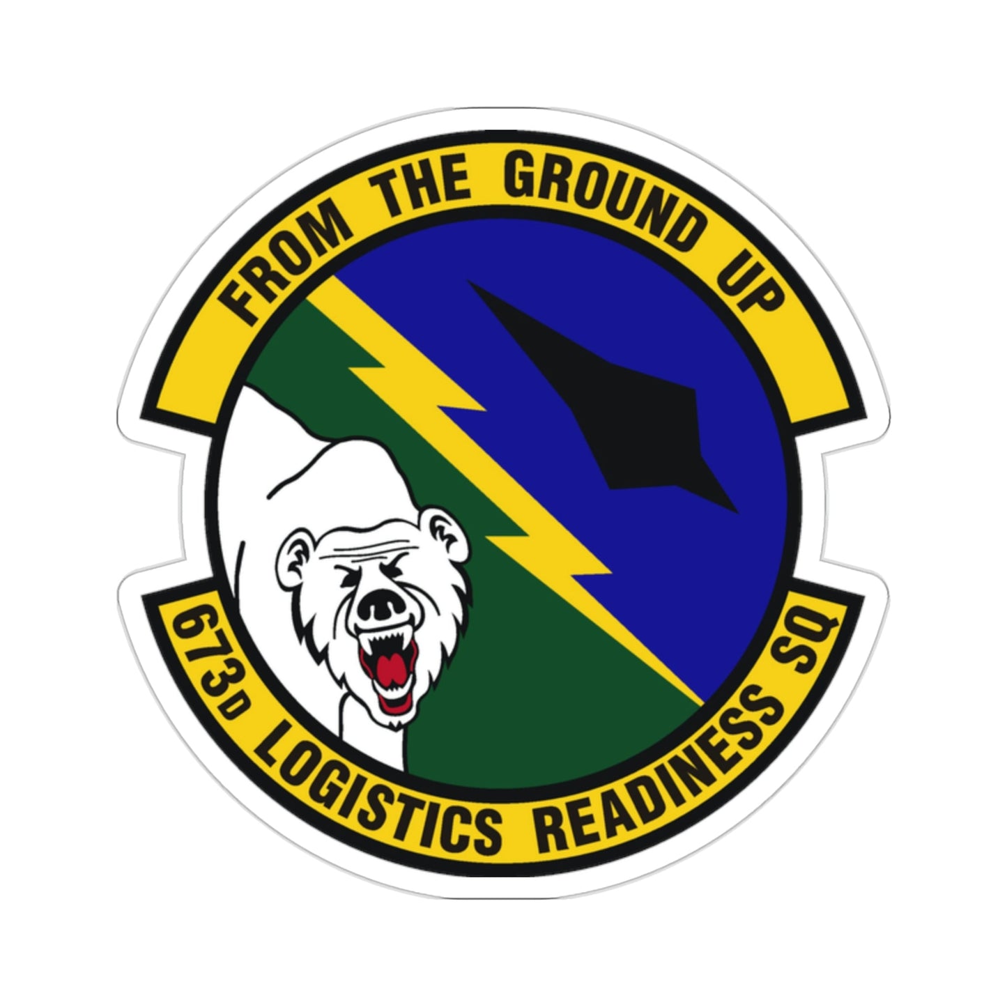 673d Logistics Readiness Squadron (U.S. Air Force) STICKER Vinyl Die-Cut Decal-2 Inch-The Sticker Space