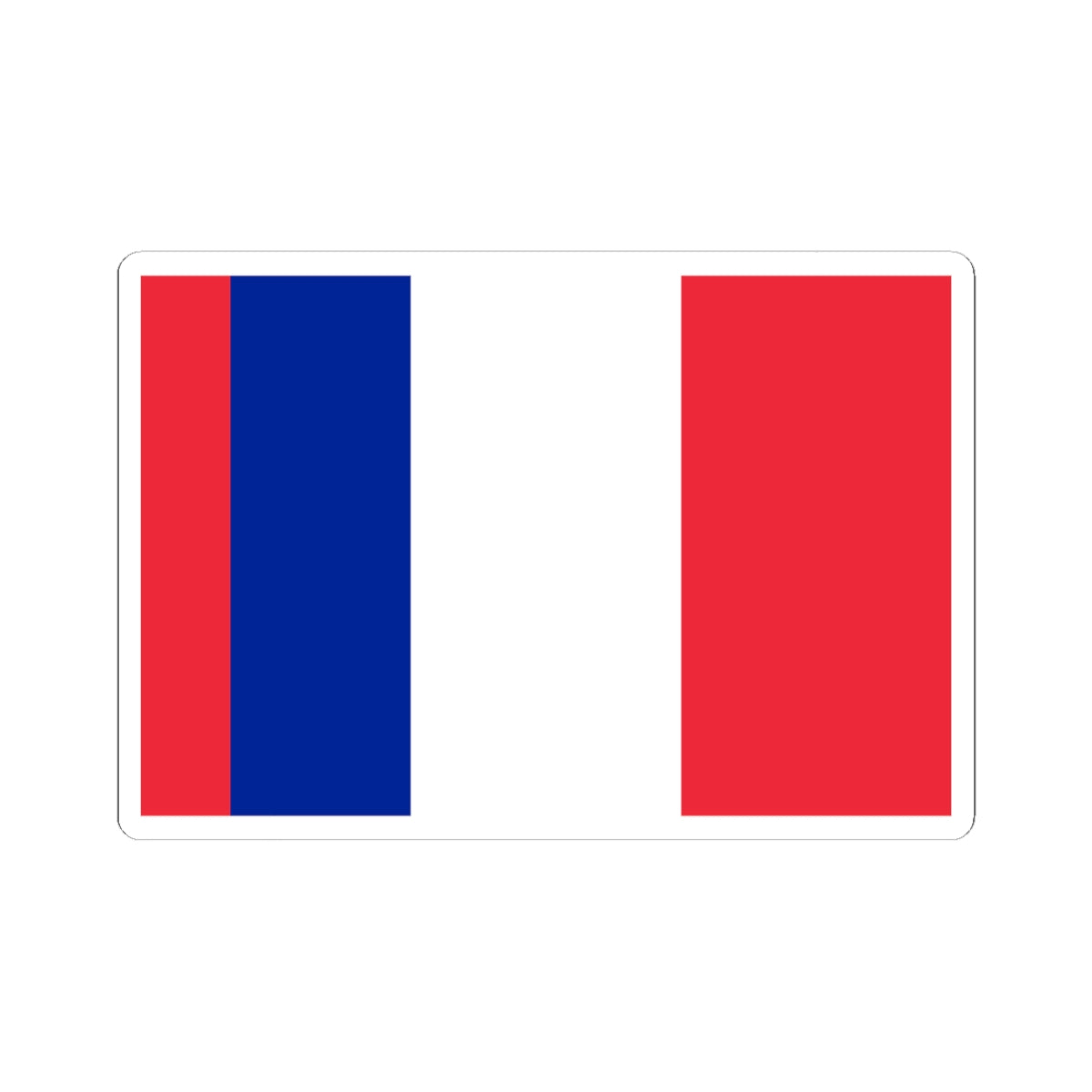 Flag of France Bastille Day 2018 (France) STICKER Vinyl Kiss-Cut Decal