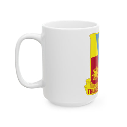 674th Airborne Field Artillery Battalion (U.S. Army) White Coffee Mug-The Sticker Space