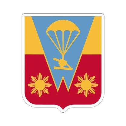 674th Airborne Field Artillery Battalion v2 (U.S. Army) STICKER Vinyl Die-Cut Decal 4 Inch - The Sticker Space