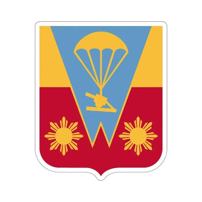 674th Airborne Field Artillery Battalion v2 (U.S. Army) STICKER Vinyl Die-Cut Decal 5 Inch - The Sticker Space