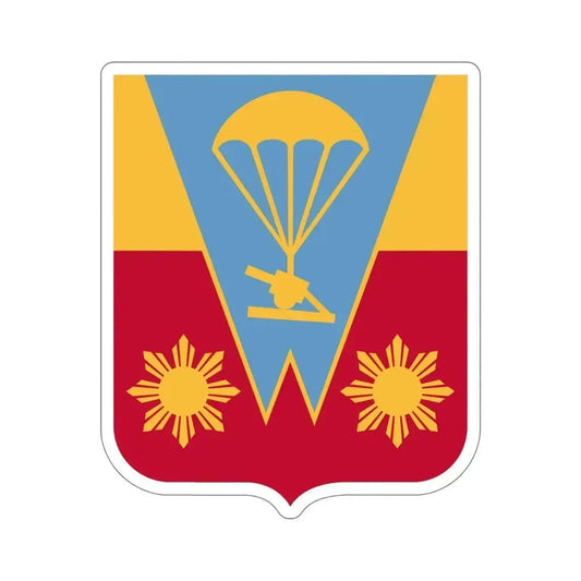 674th Airborne Field Artillery Battalion v2 (U.S. Army) STICKER Vinyl Die-Cut Decal 6 Inch - The Sticker Space