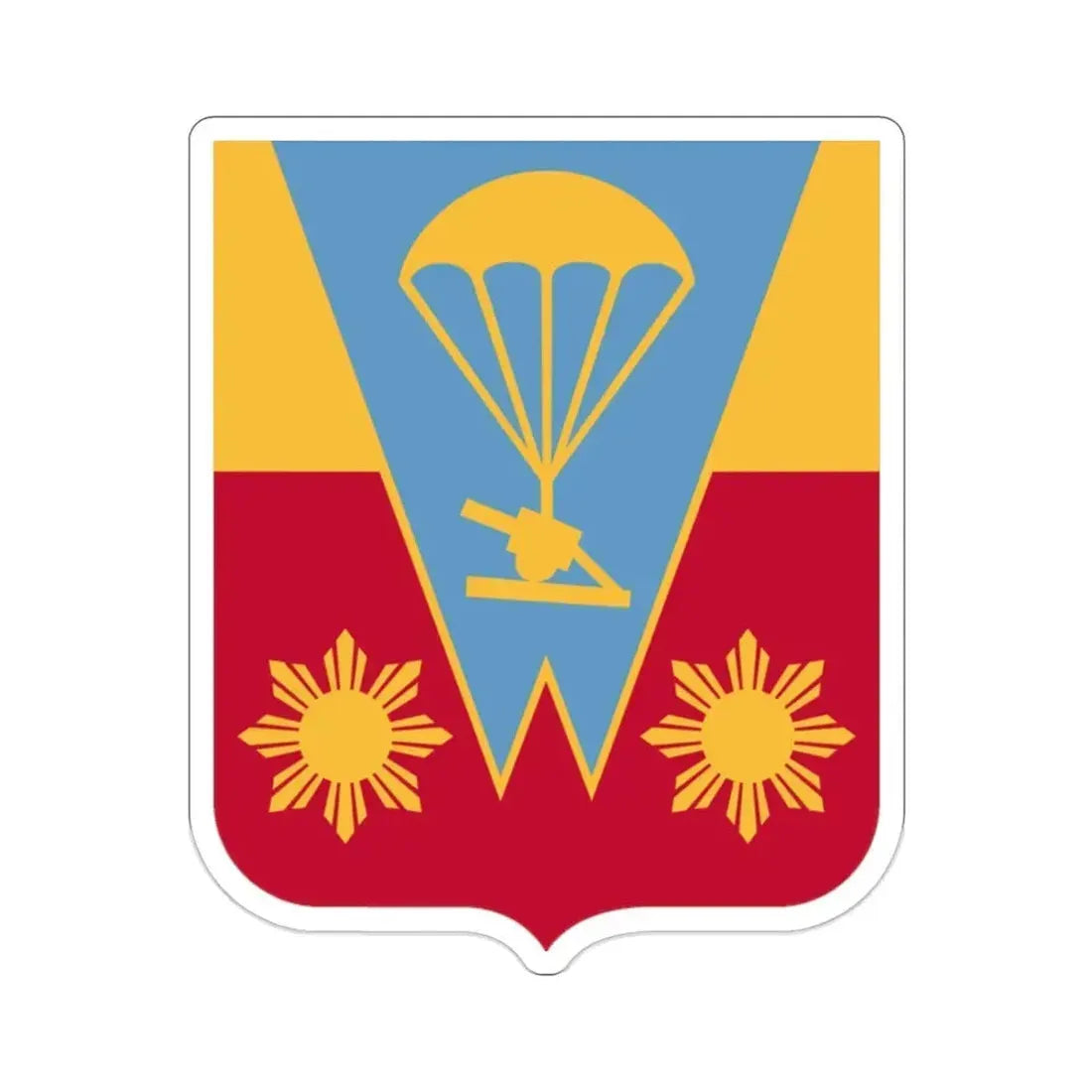674th Airborne Field Artillery Battalion v2 (U.S. Army) STICKER Vinyl Die-Cut Decal - The Sticker Space