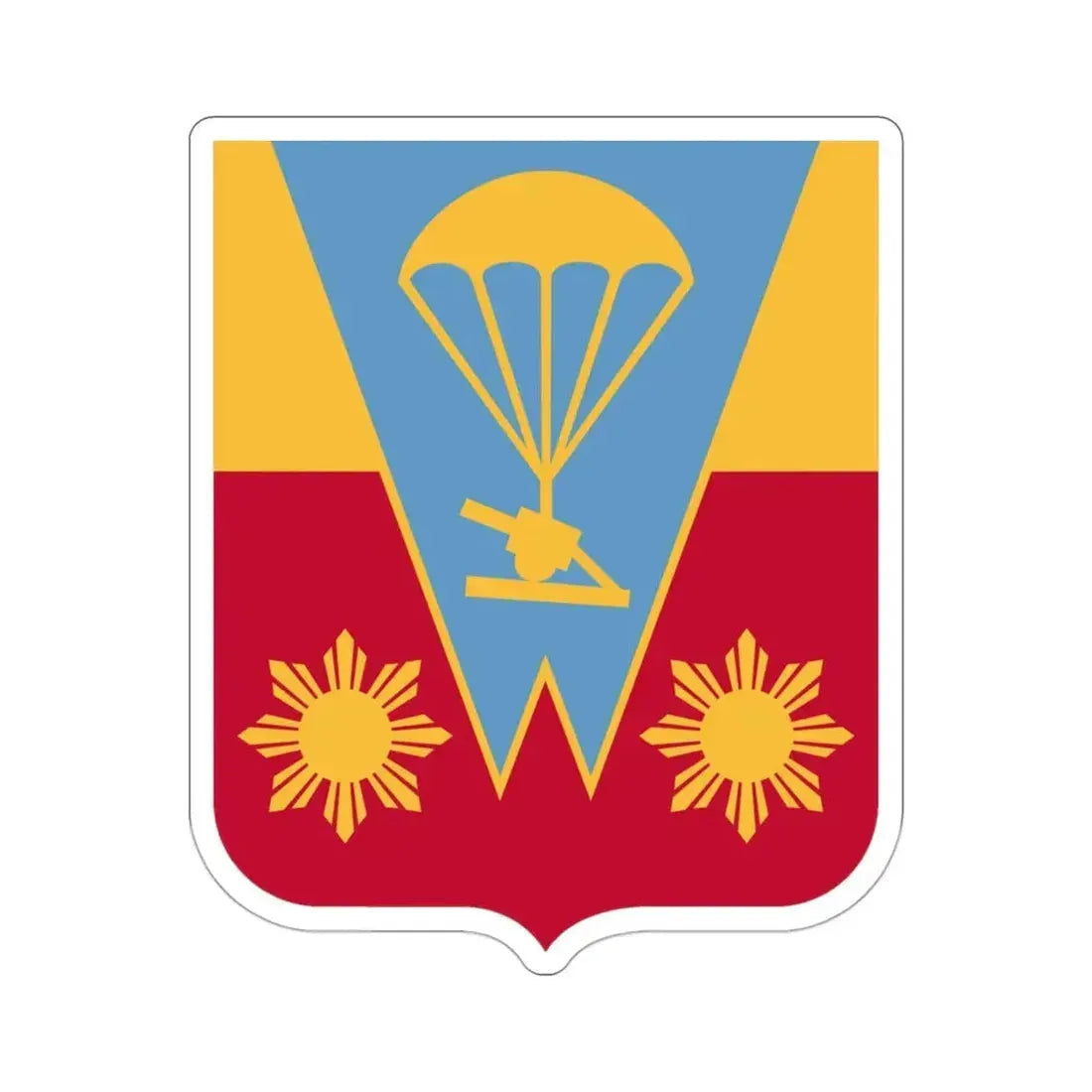 674th Airborne Field Artillery Battalion v2 (U.S. Army) STICKER Vinyl Die-Cut Decal - The Sticker Space