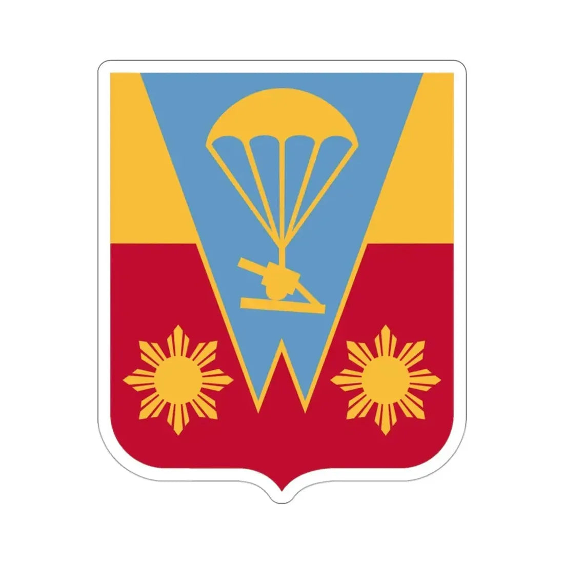 674th Airborne Field Artillery Battalion v2 (U.S. Army) STICKER Vinyl Die-Cut Decal - The Sticker Space