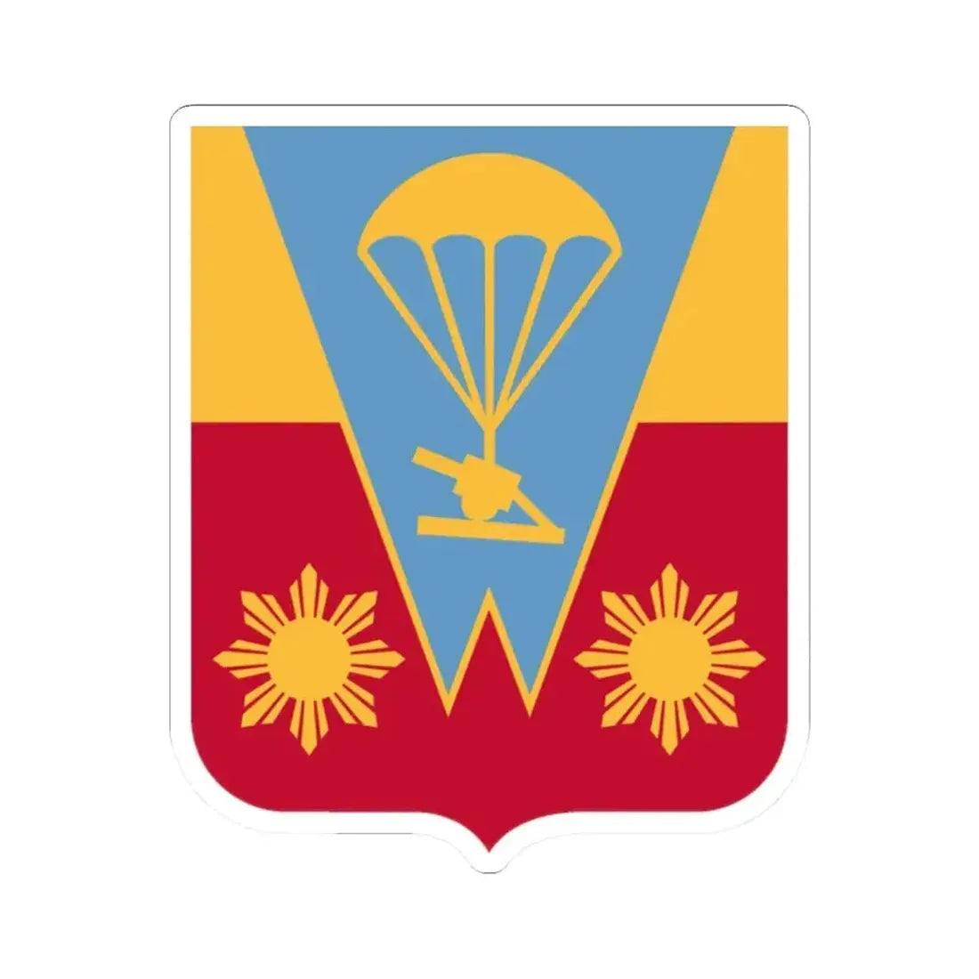 674th Airborne Field Artillery Battalion v2 (U.S. Army) STICKER Vinyl Kiss-Cut Decal - The Sticker Space