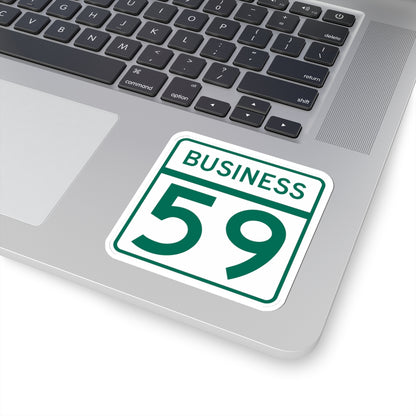 MD Route 59 Business (Maryland) (Road Sign) STICKER Vinyl Kiss-Cut Decal